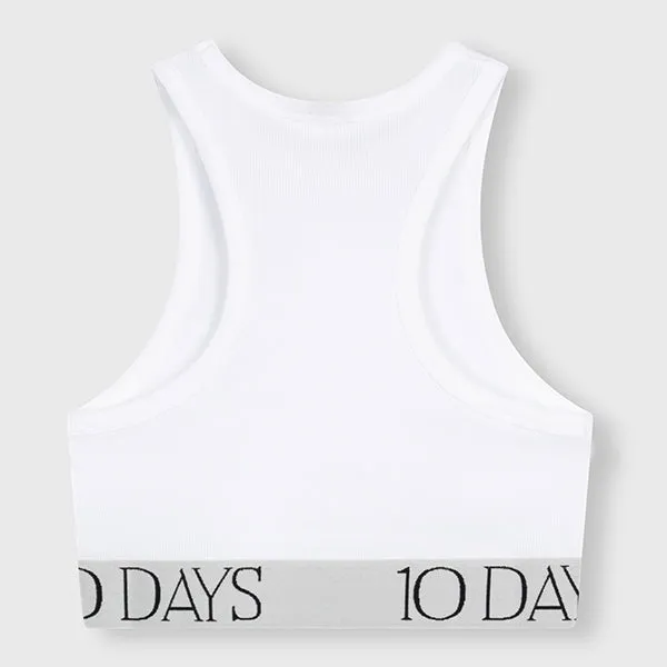 10 Days Tank Top Rib Bra