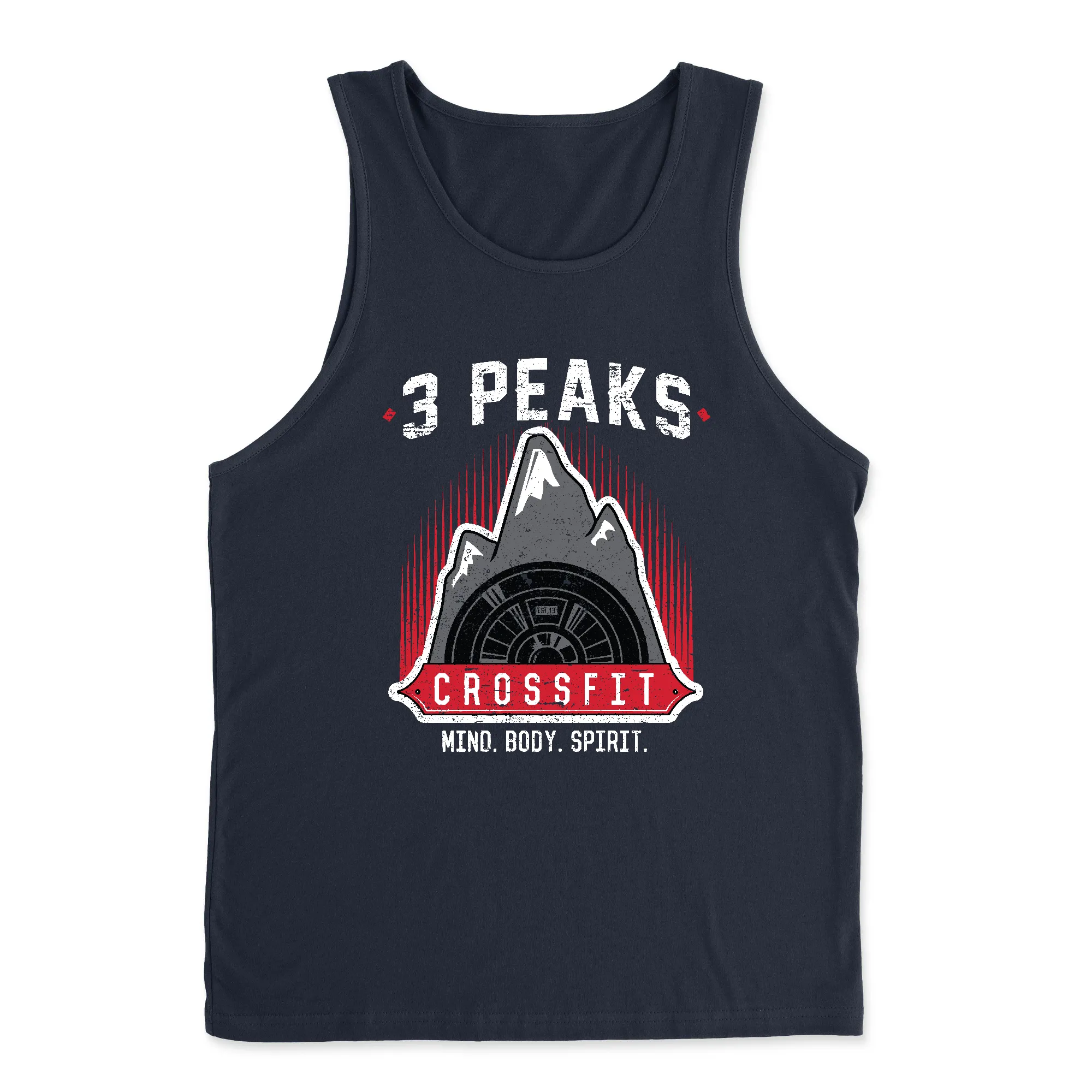 3 Peaks CrossFit Stacked Mens - Tank Top