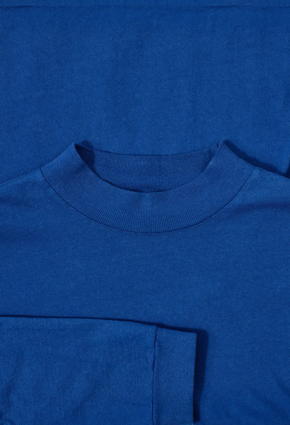 900 LS Mock Tee / Cobalt