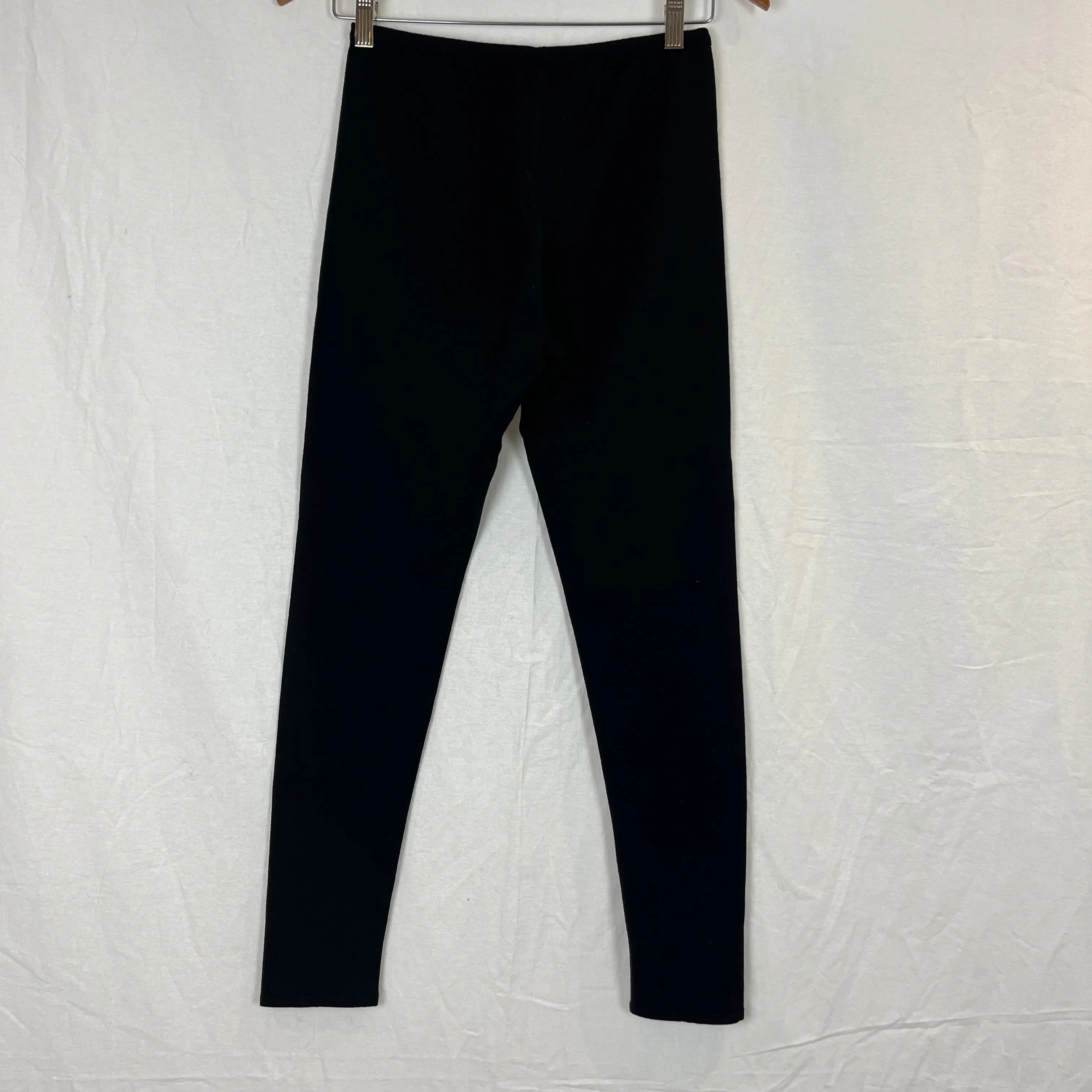 Alaia Brand New 560 Black Wool Mix Knit Leggings S