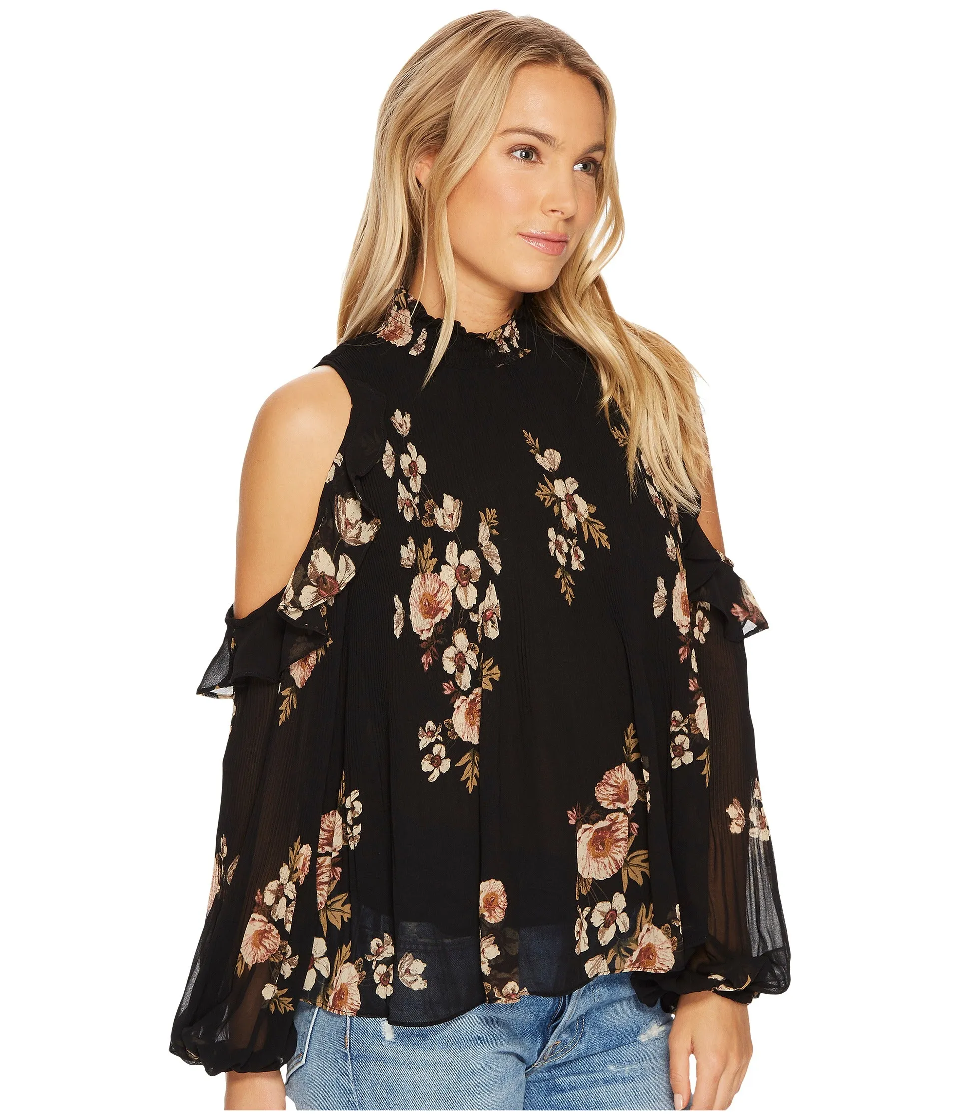 ASTR Shae Ruffle Top