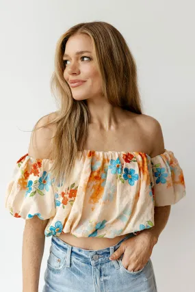 aubrie off shoulder top