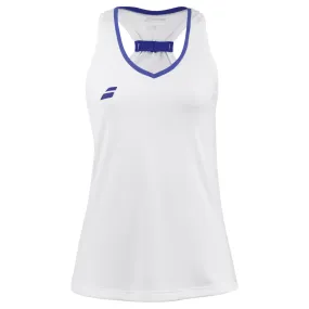 Babolat Play Tank Girl Top 1000 -  White/White