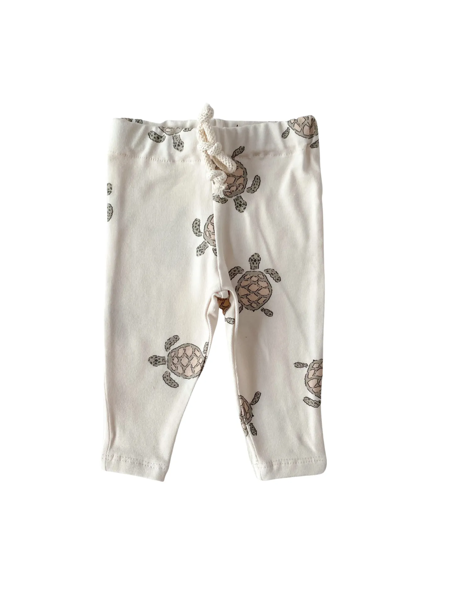 Baby leggings / turtles