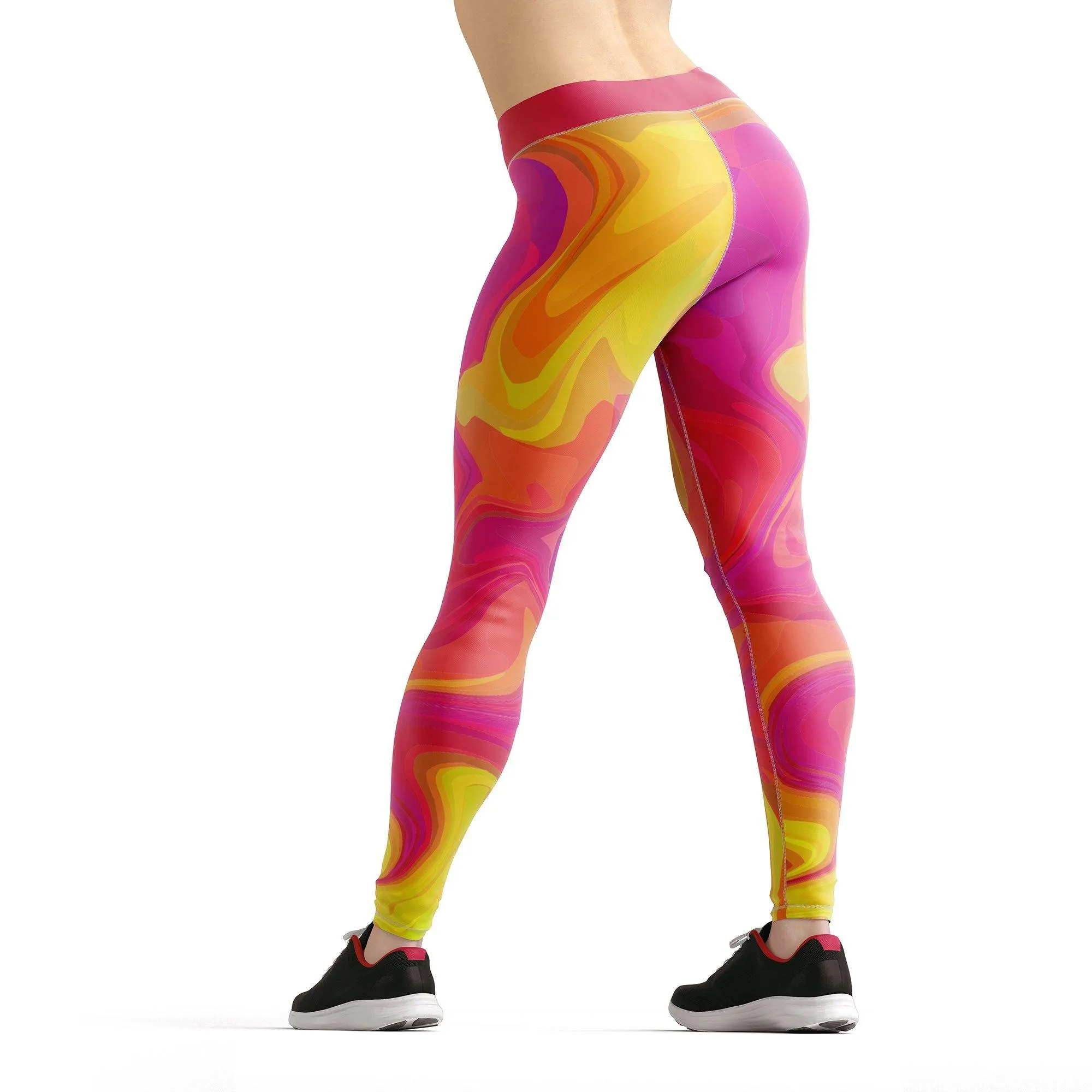 Beverly Sunrise Liquid Leggings