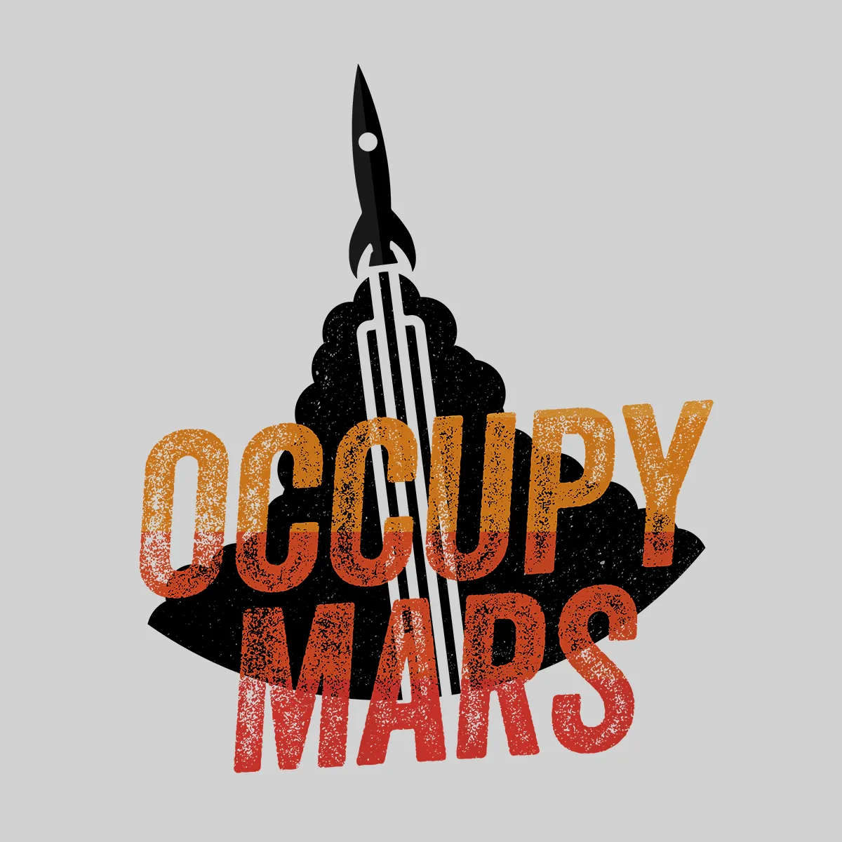 Black & White Tank Top Occupy MARS Nasa Space Project SpaceX Rocket Stars