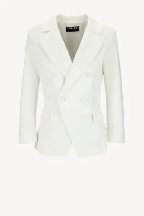 Blazer Karel in Bianco