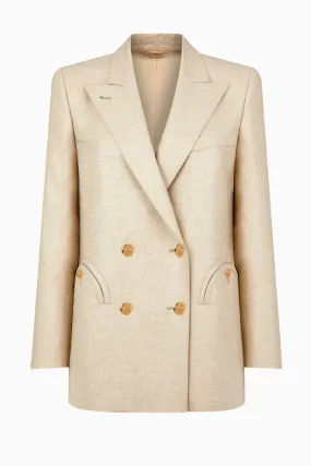 Blazé Milano Alithia Everyday Blazer - Ivory