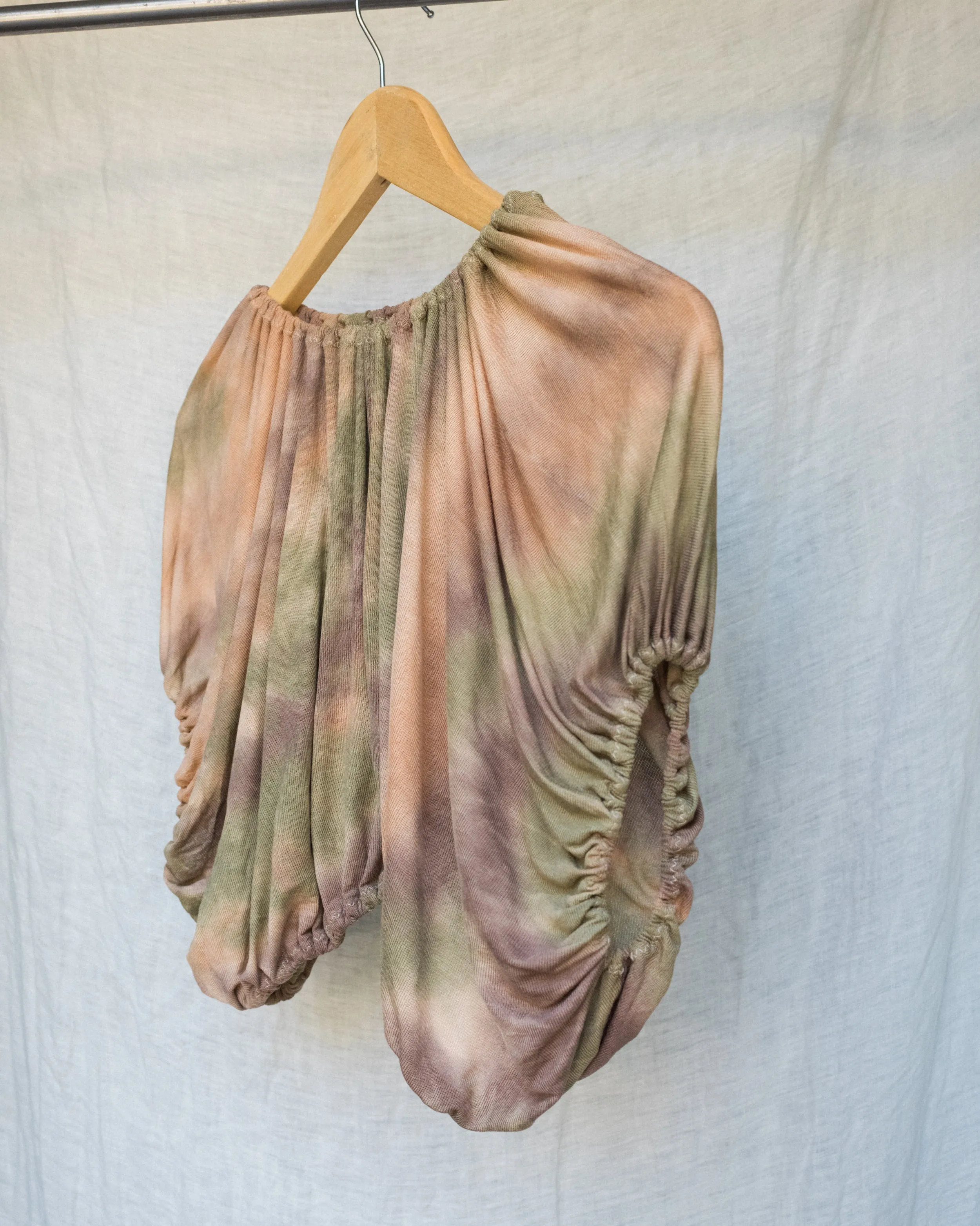 Bridget Tie Dye Top in Earthtones