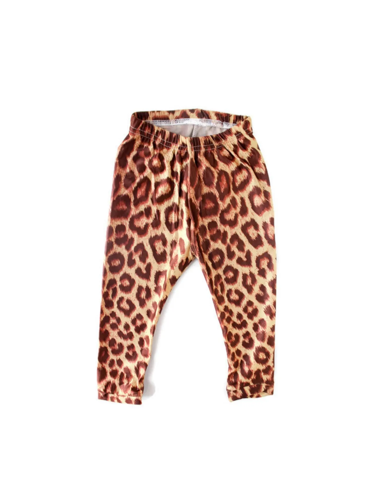 Brown Animal Print Leggings