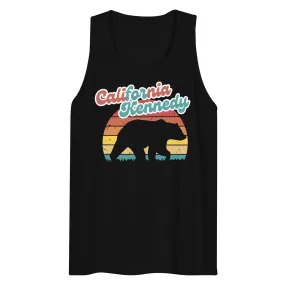 California for Kennedy Bear Men’s Tank Top