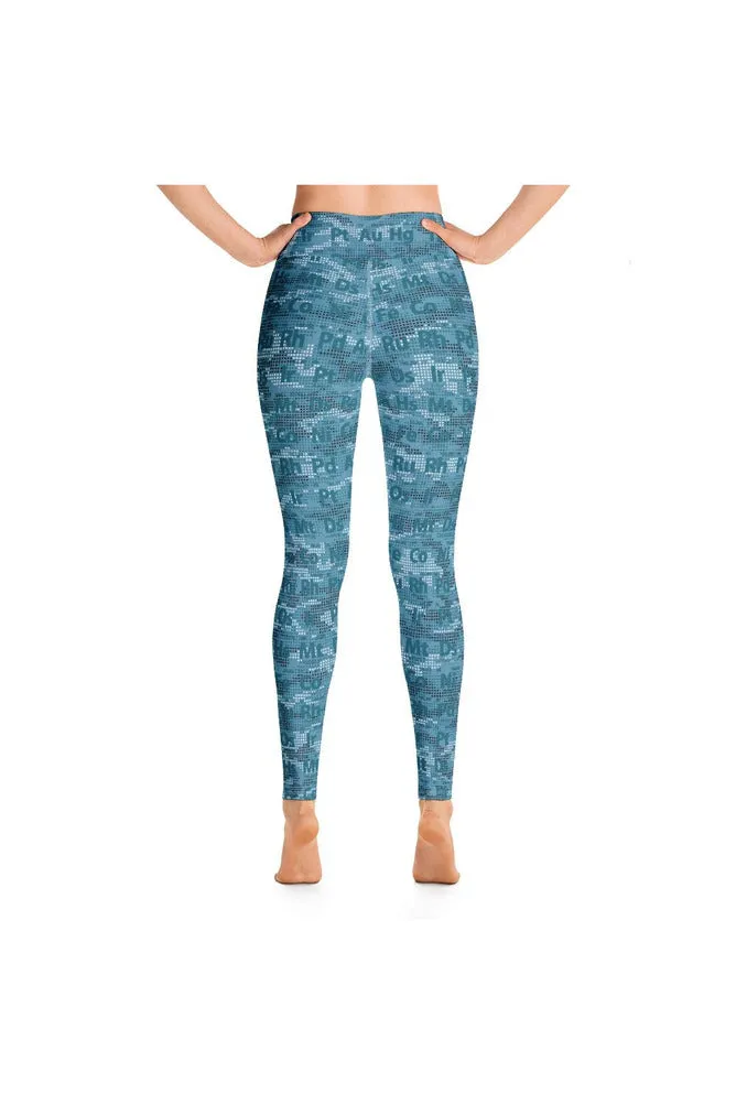 Chem Camo Yoga Leggings