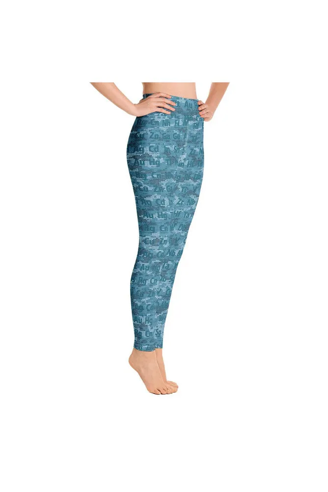 Chem Camo Yoga Leggings