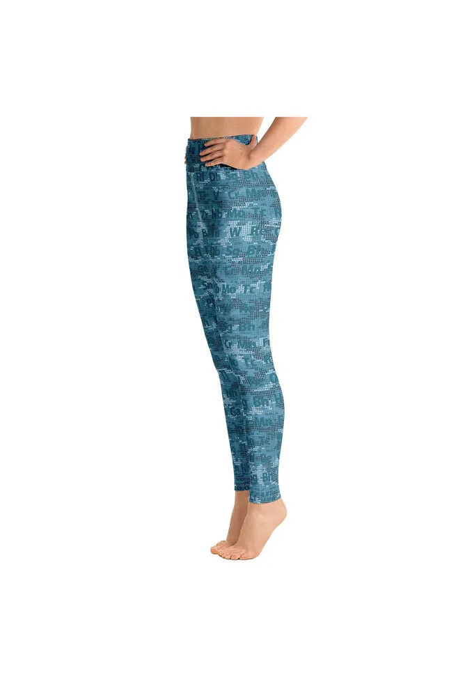 Chem Camo Yoga Leggings