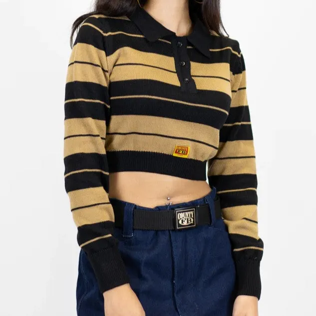 FB COUNTY Long Sleeve Charlie Brown Crop Top