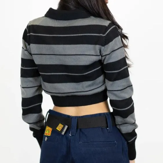 FB COUNTY Long Sleeve Charlie Brown Crop Top