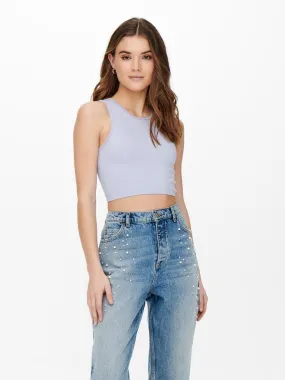 Gwen Ribbed Crop Tank