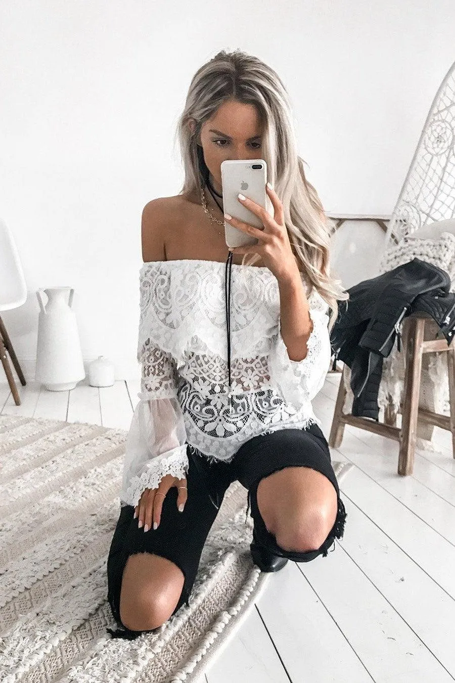 Gypsy Top - White