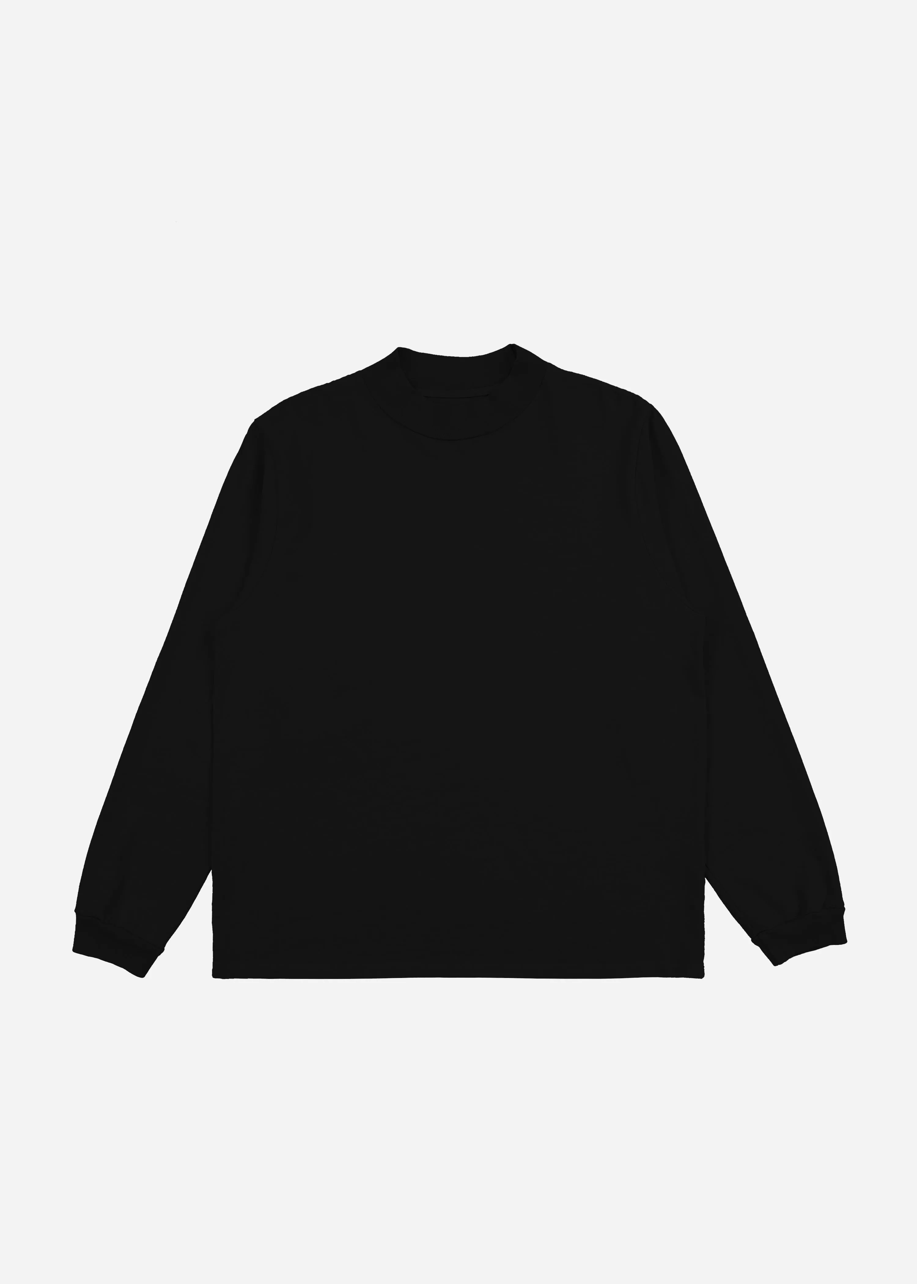 Heavyweight Mock Neck Long Sleeve