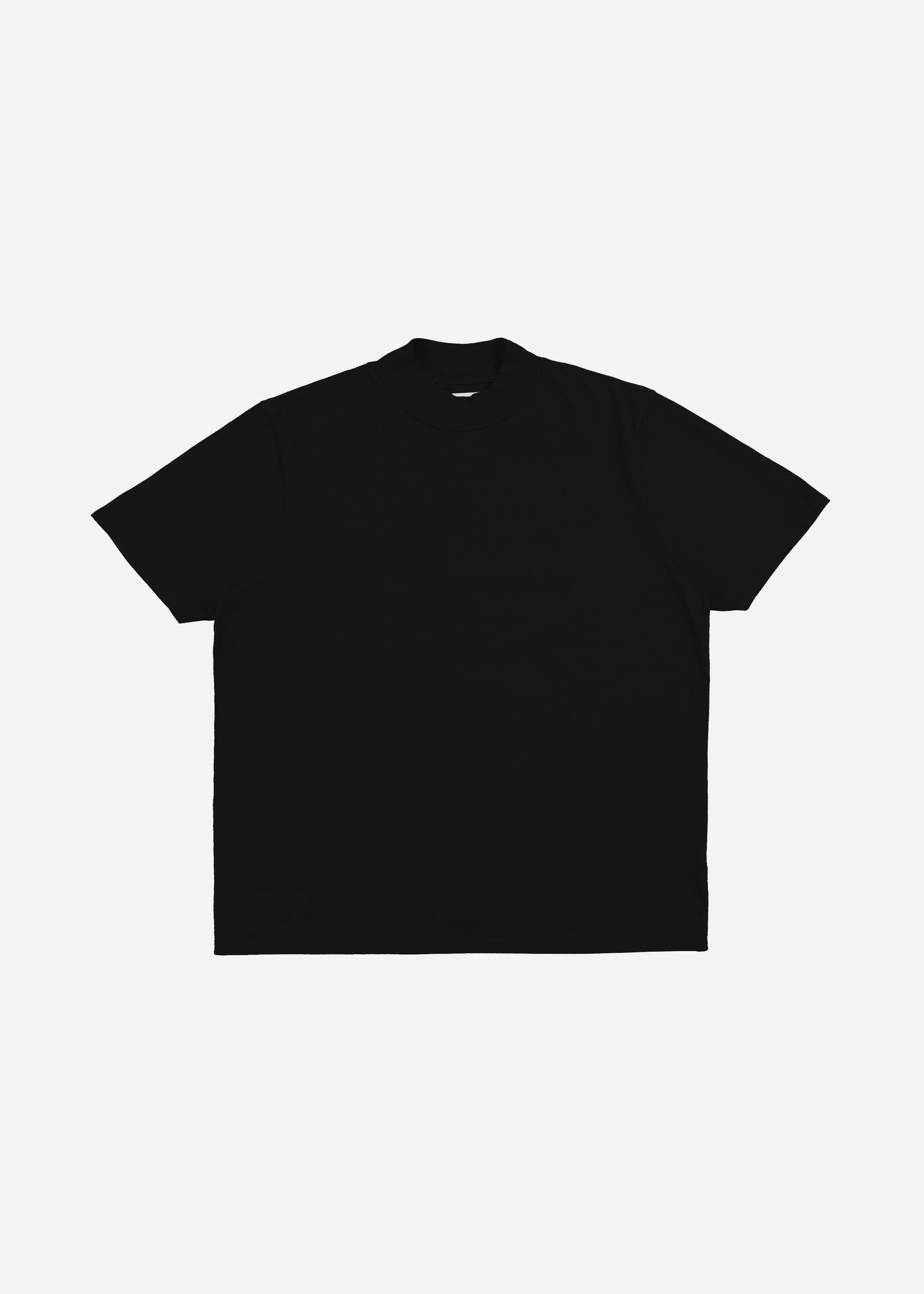 Heavyweight Mock Neck Tee