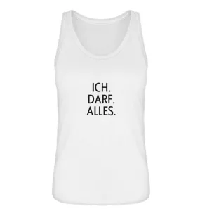 Ich. Darf. Alles. 100% Bio Tank Top