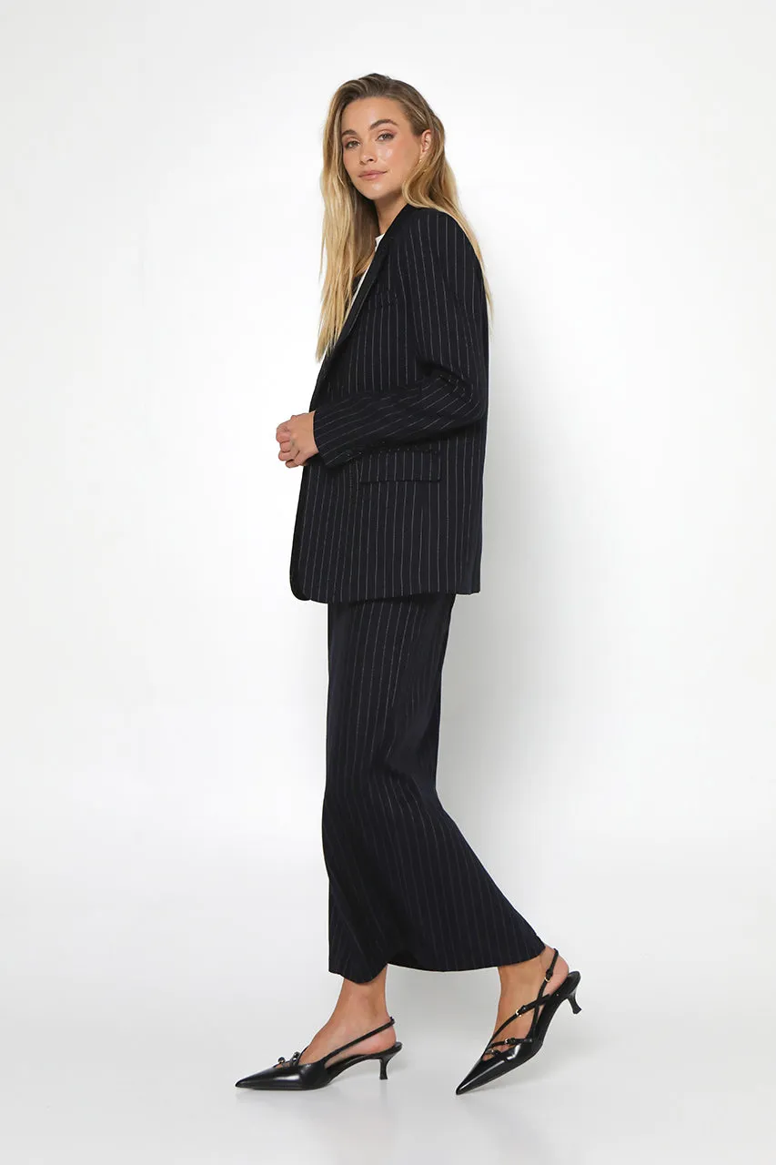 Jensen Blazer | Navy Pinstripe