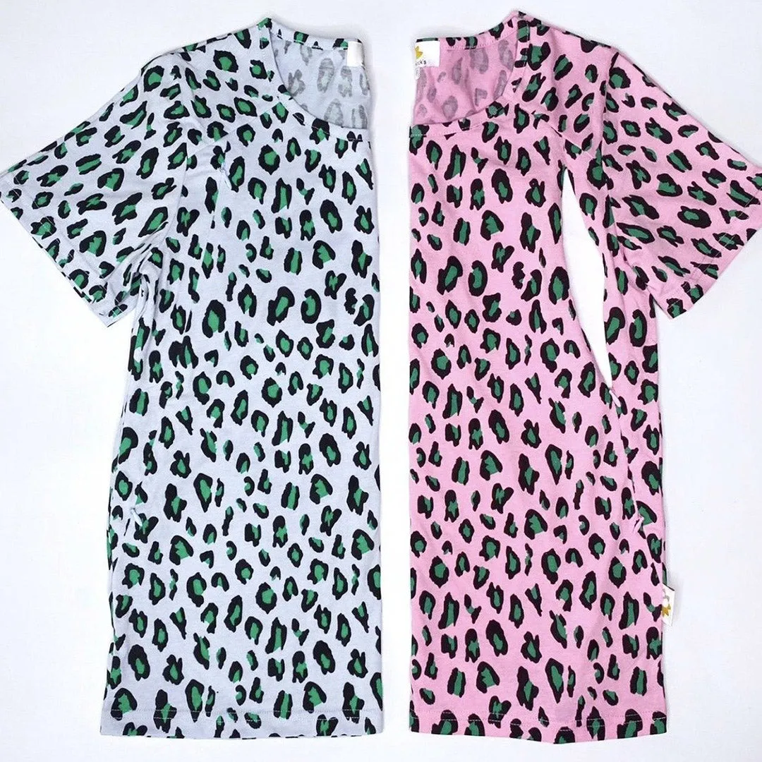 Leopard Print Slouch Fit Nursing Mumma Tee