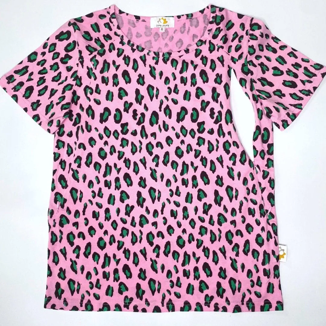 Leopard Print Slouch Fit Nursing Mumma Tee