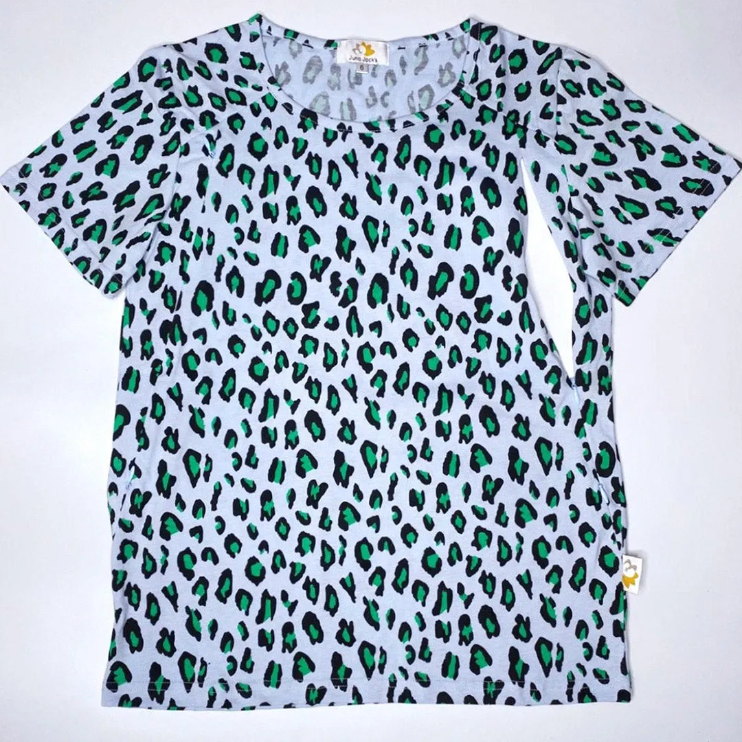 Leopard Print Slouch Fit Nursing Mumma Tee