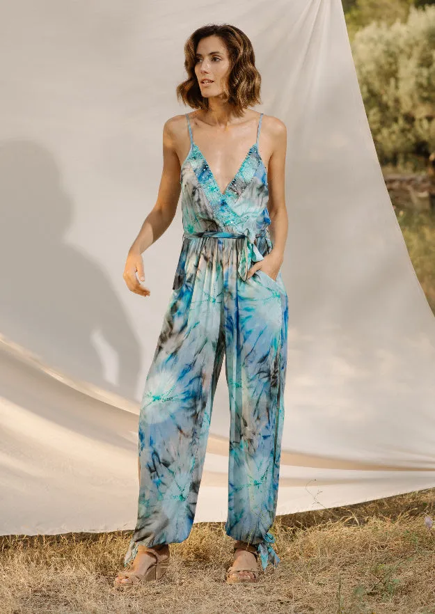 Luella Jumpsuit // Nubes Tie Dye