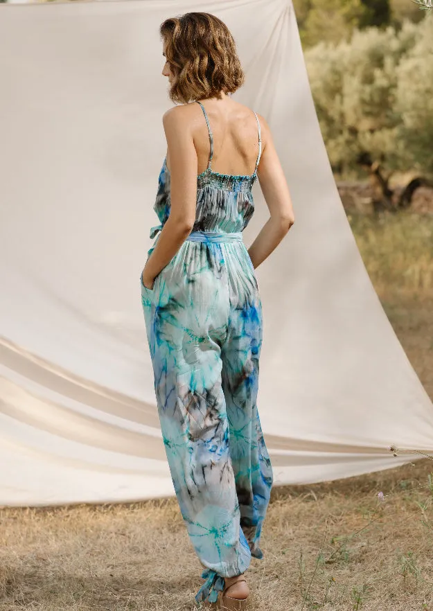 Luella Jumpsuit // Nubes Tie Dye