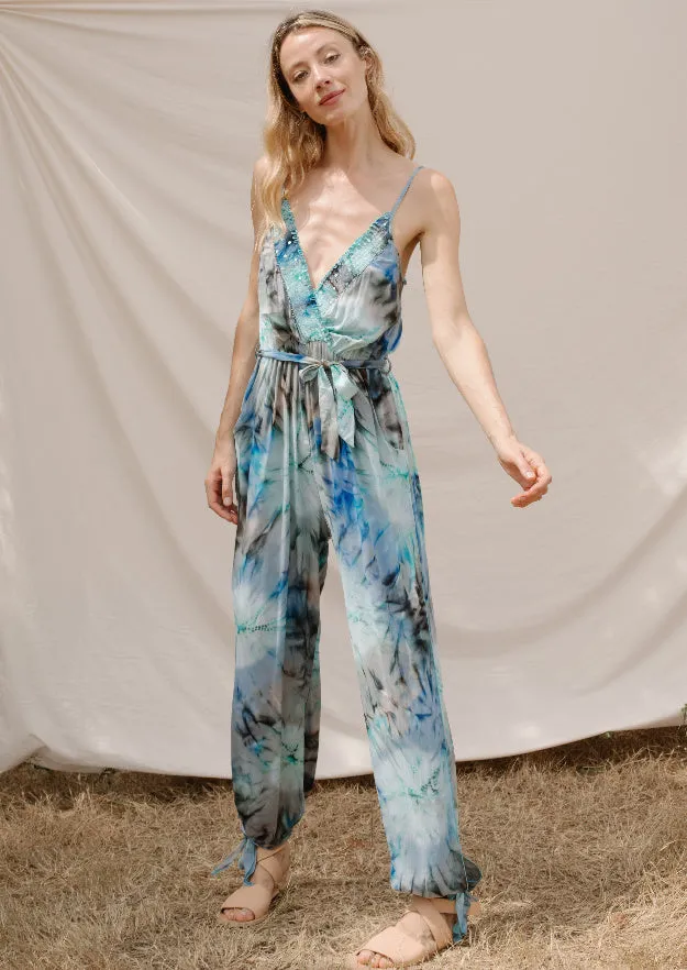 Luella Jumpsuit // Nubes Tie Dye