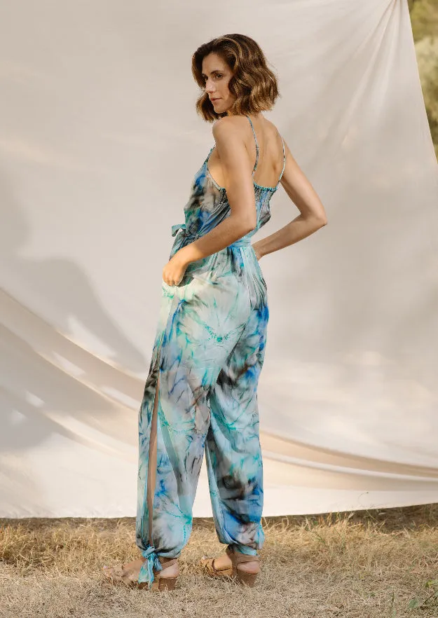 Luella Jumpsuit // Nubes Tie Dye