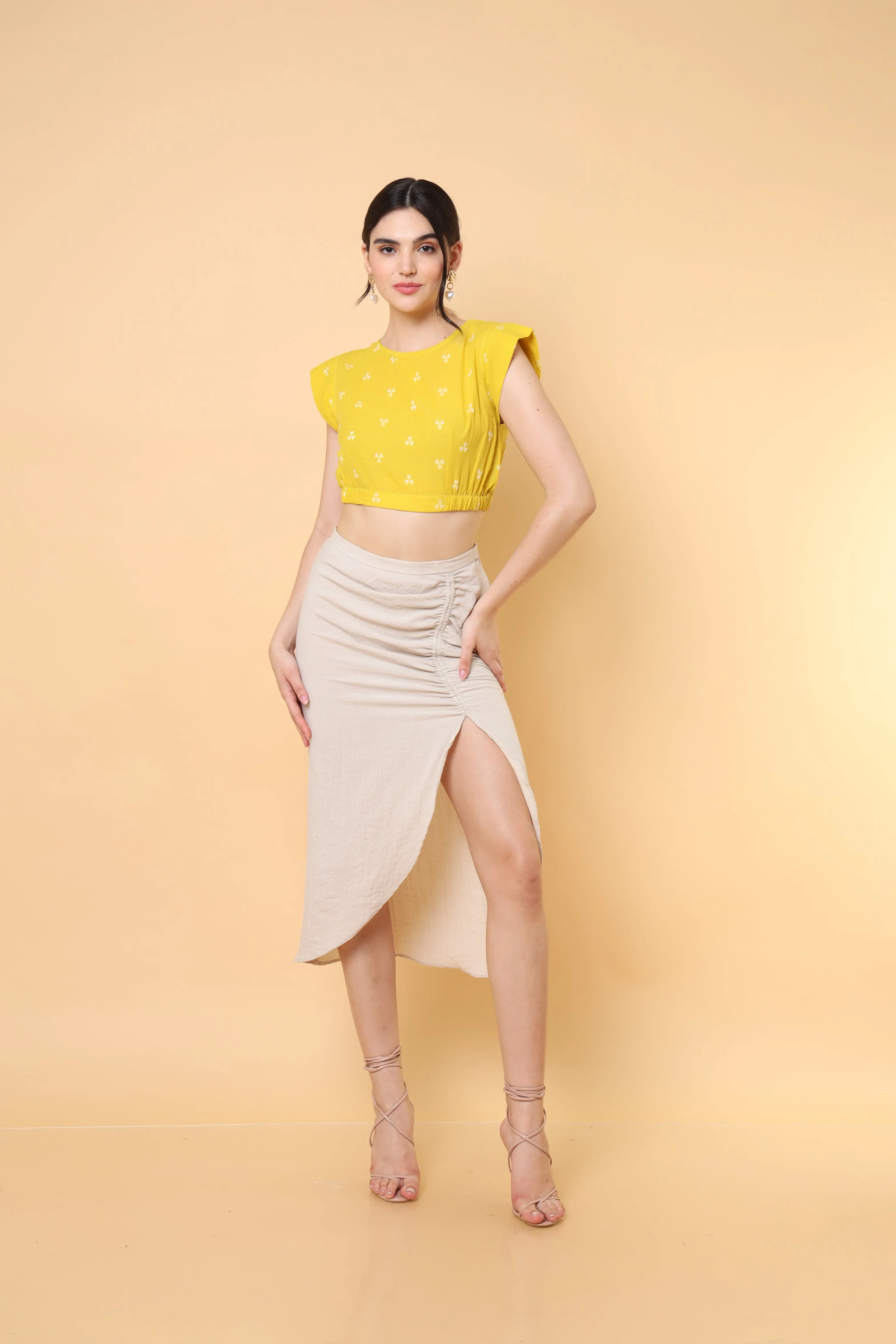 Marigold Crop Top