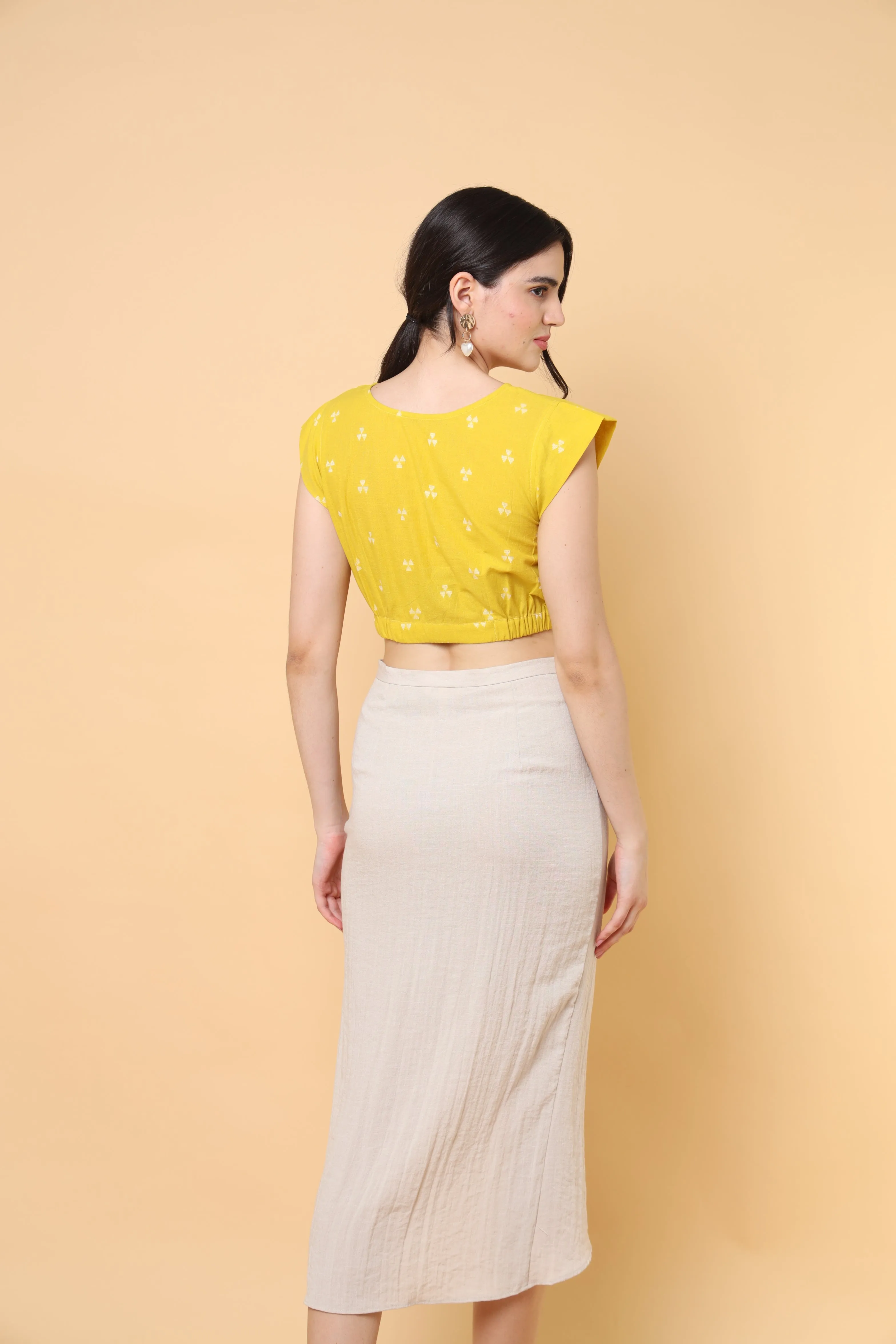 Marigold Crop Top