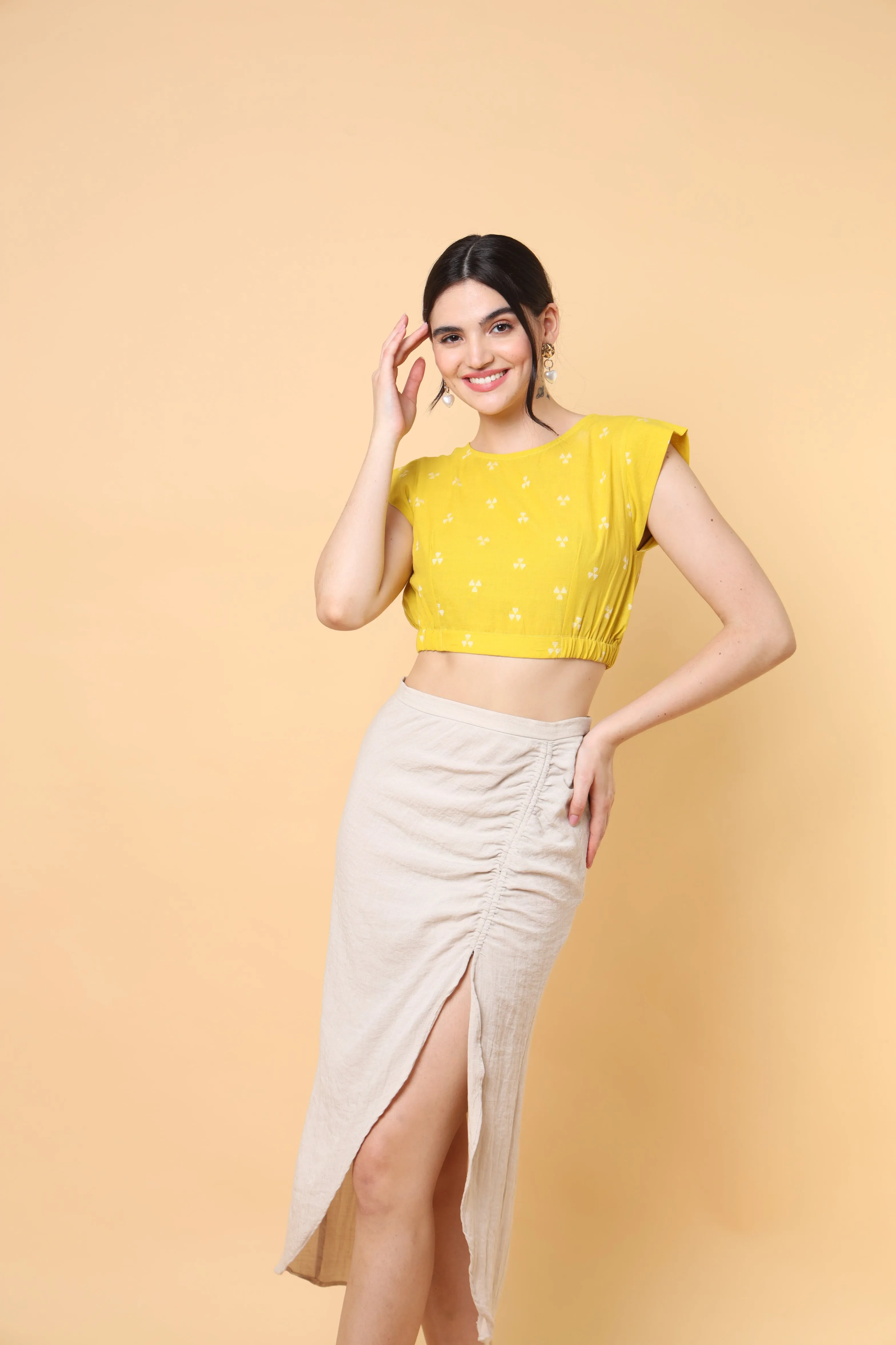 Marigold Crop Top