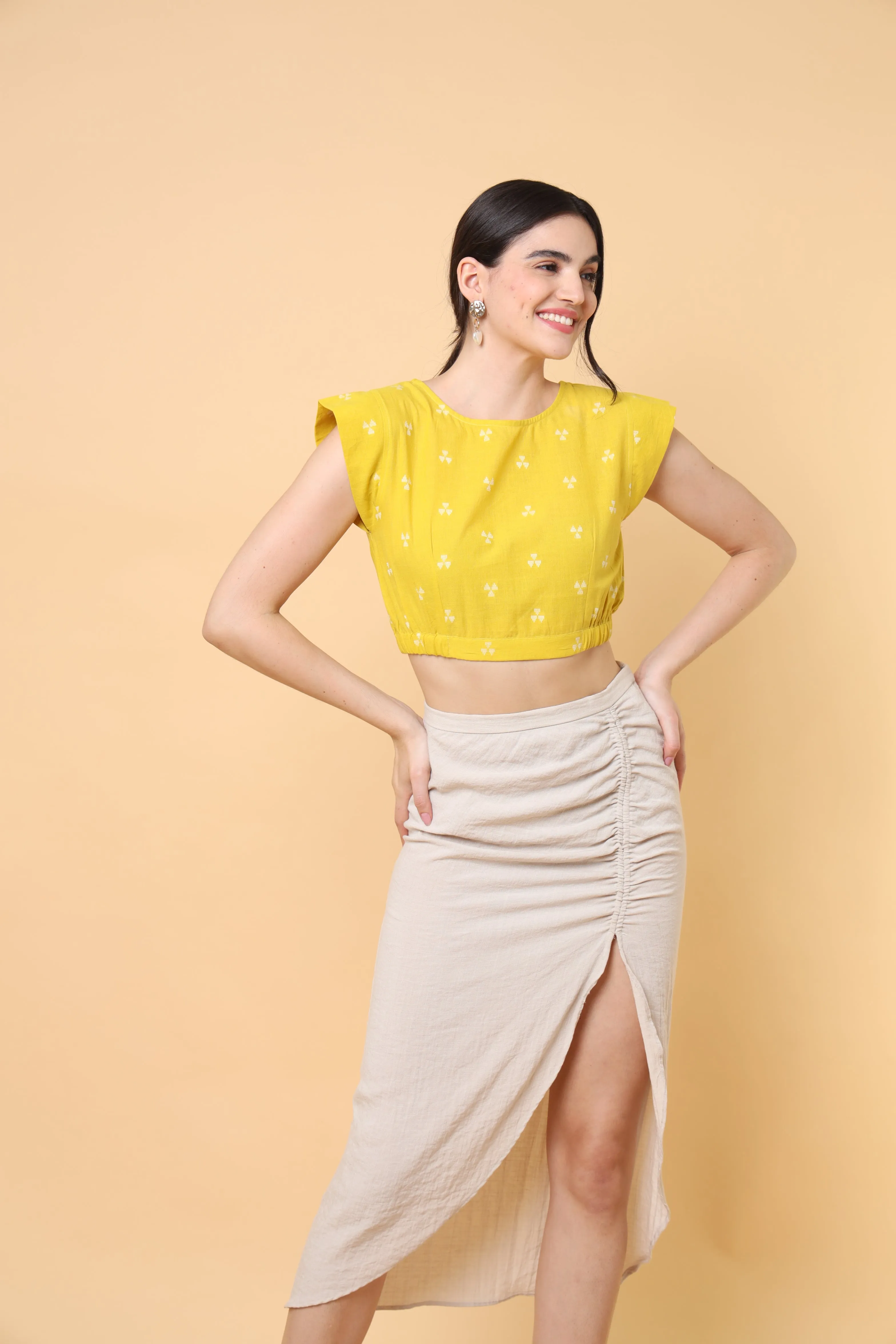 Marigold Crop Top