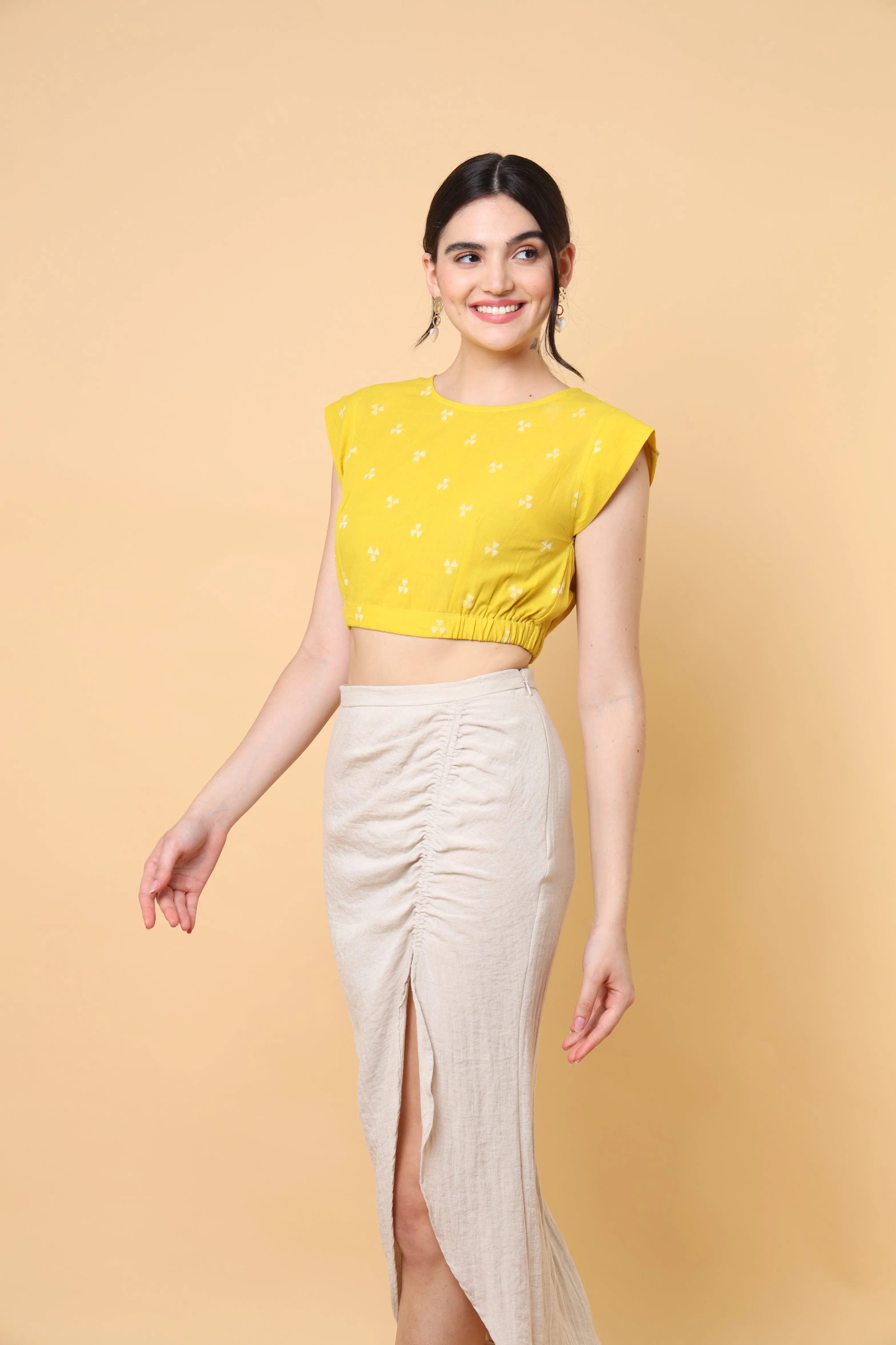 Marigold Crop Top