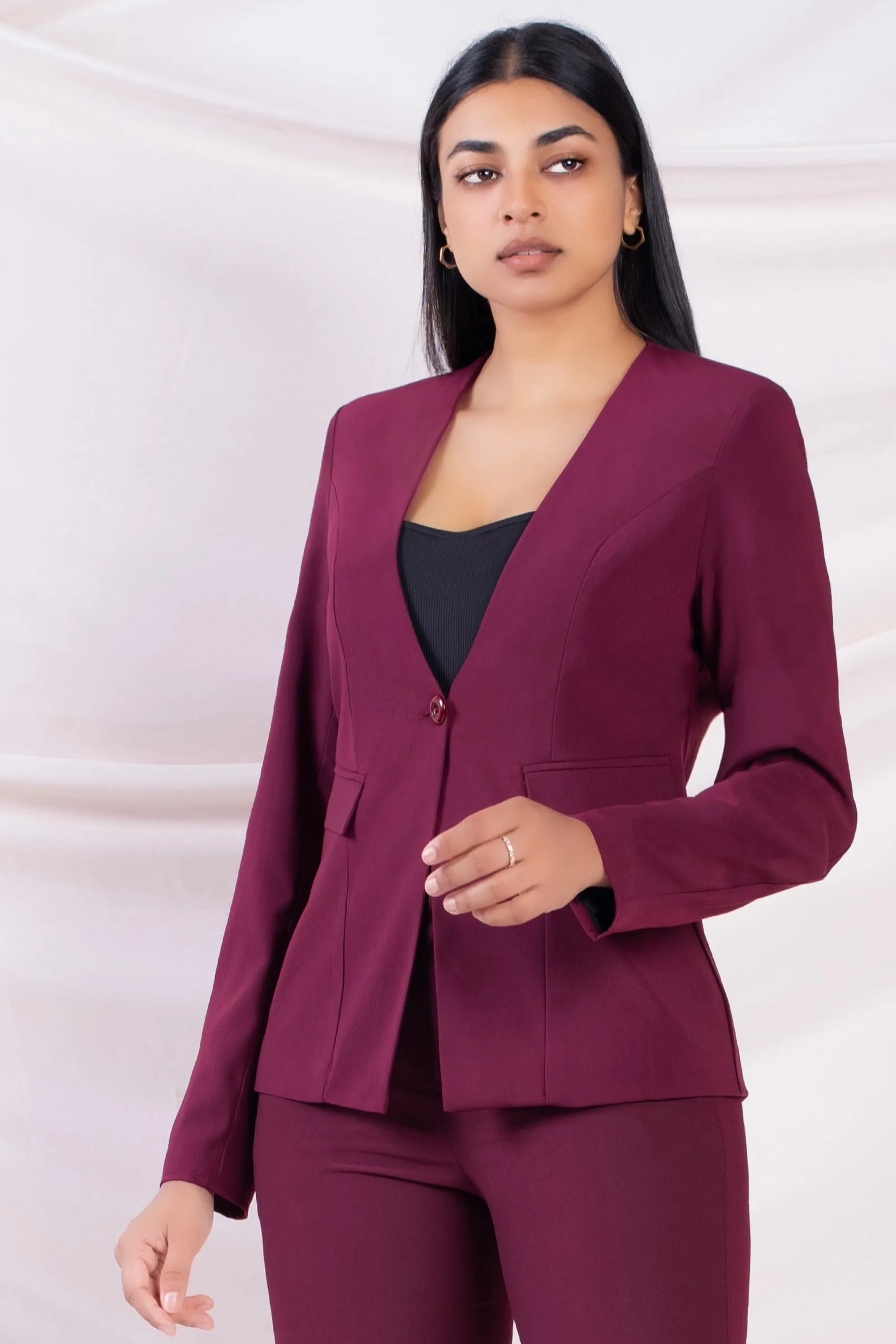 Maroon Blazer