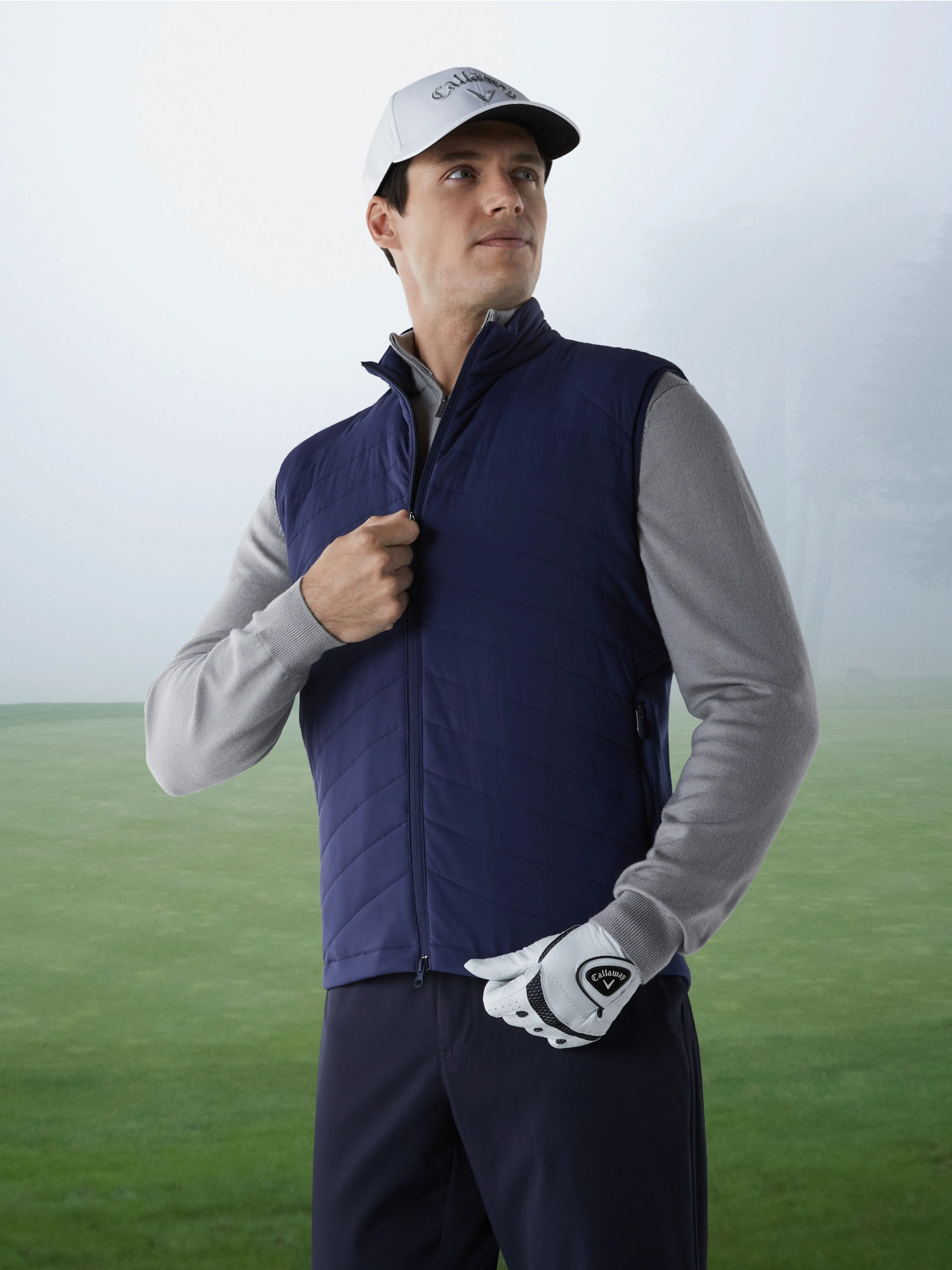 Mens Swing Tech Puffer Vest