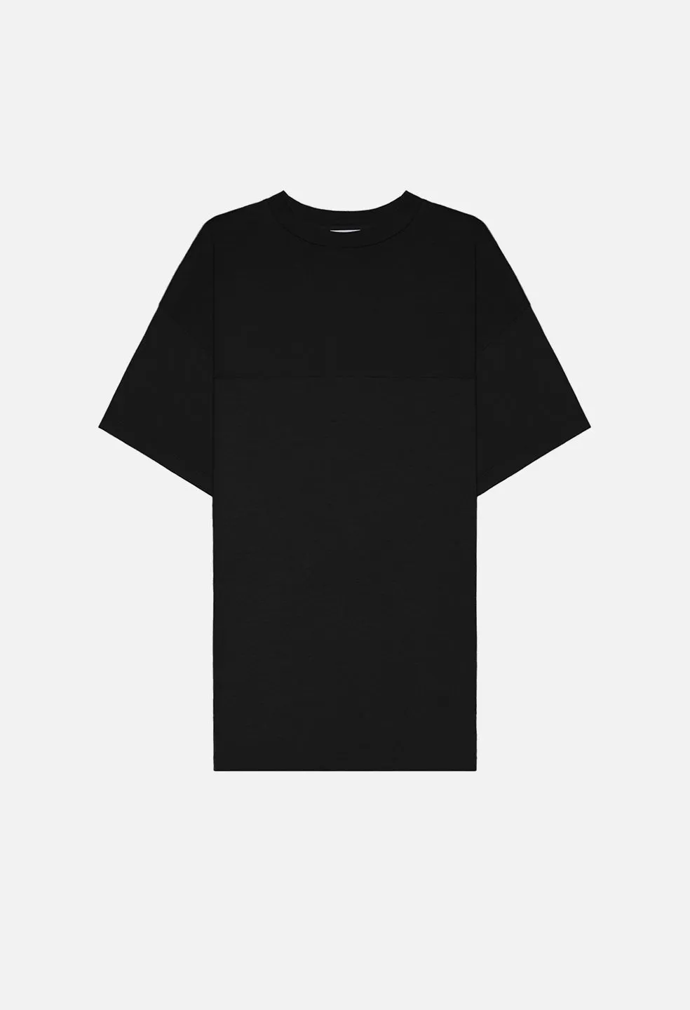 Mock Panel Tee / Black