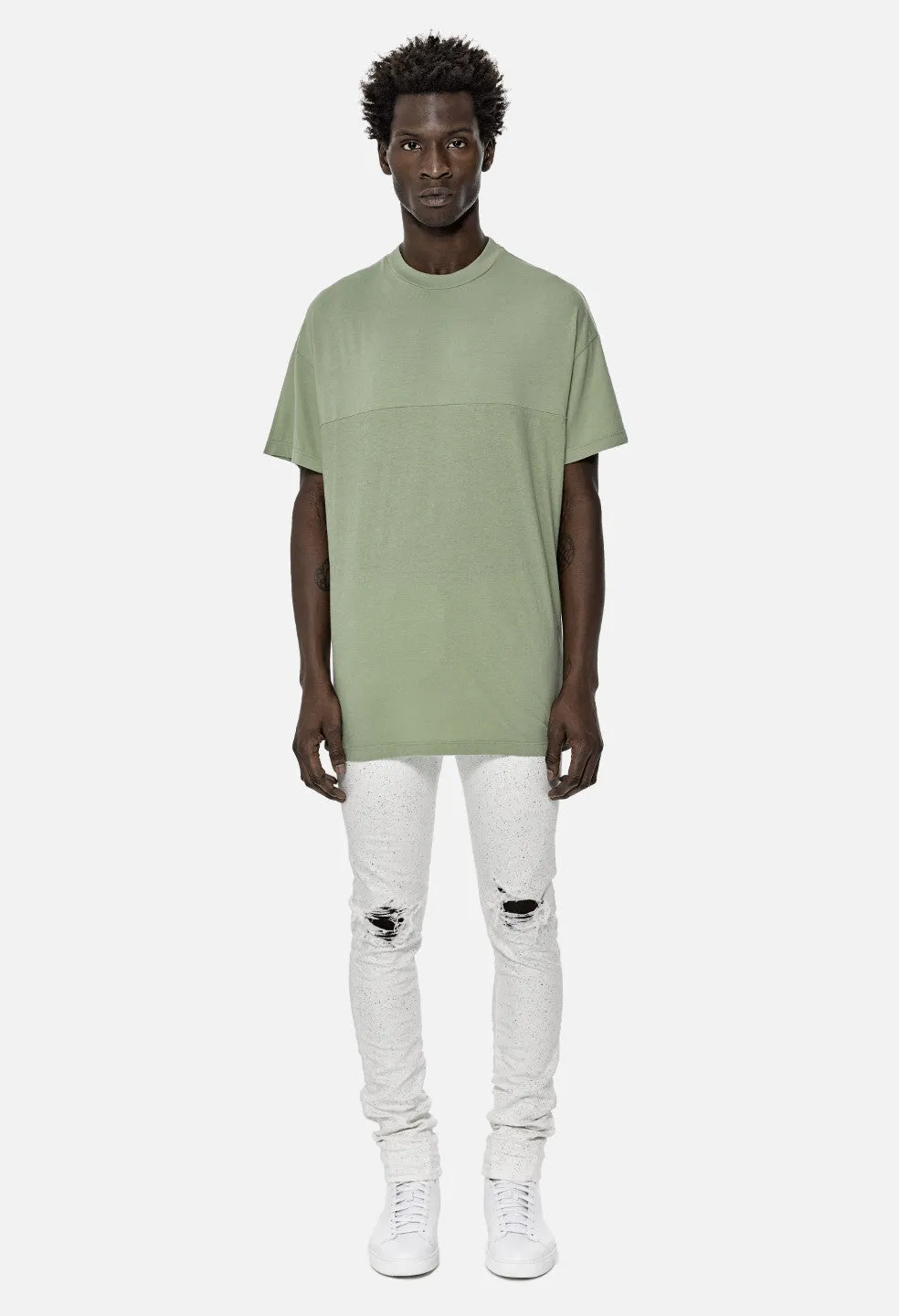 Mock Panel Tee / Saguaro