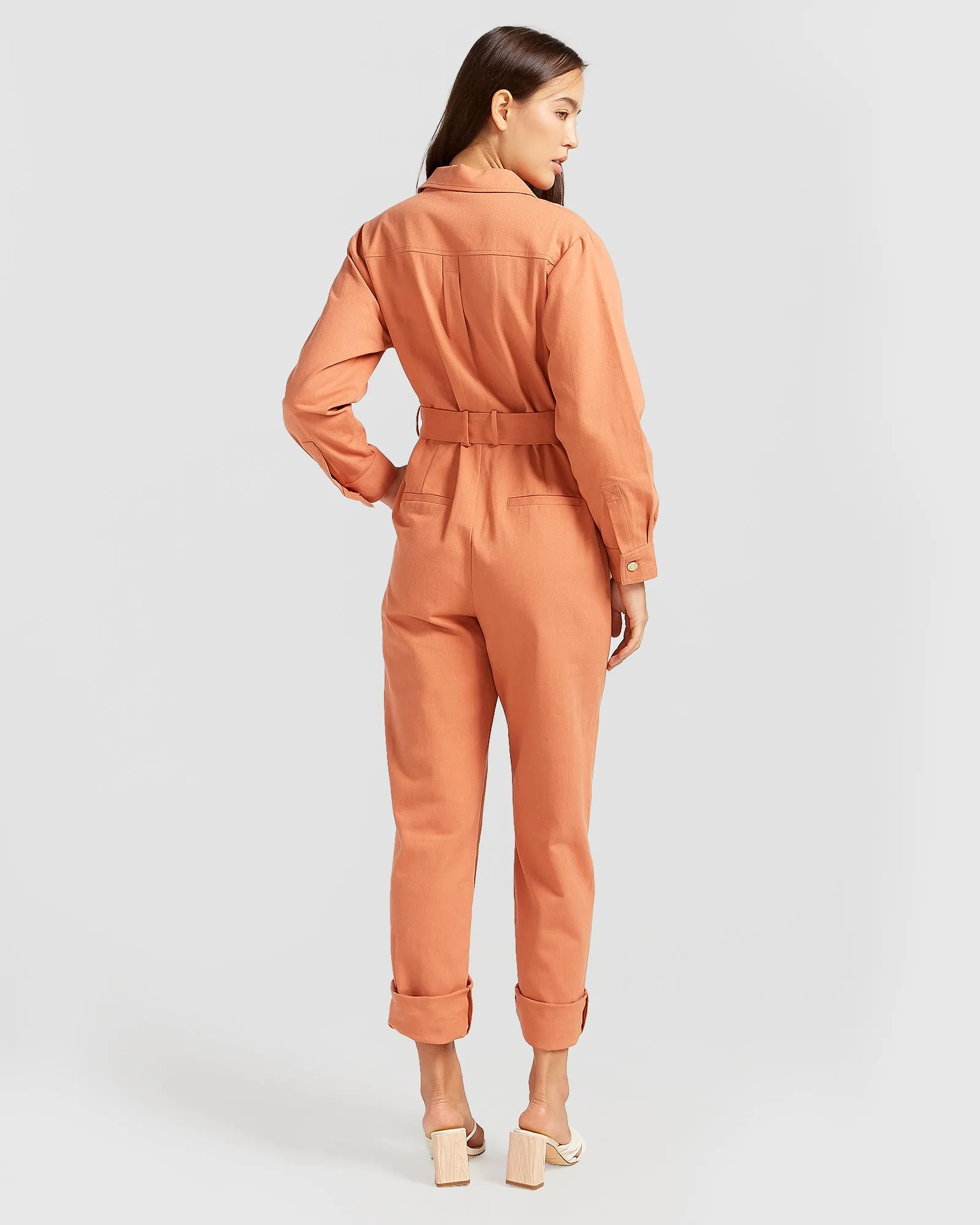 Montana Utility Jumpsuit - Sienna