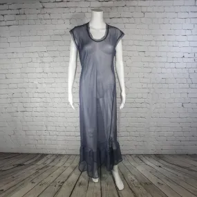 NEW! Zero Waste Dress in Blue/Gray by Kim Schalk