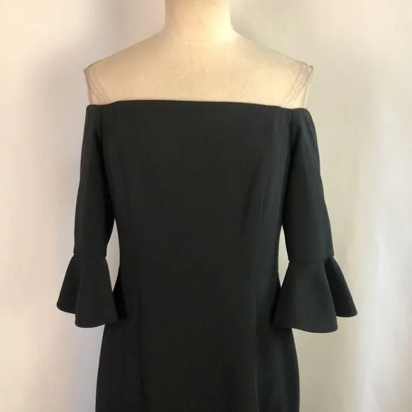 NWT BlackHalo Black Off Shoulder Dress