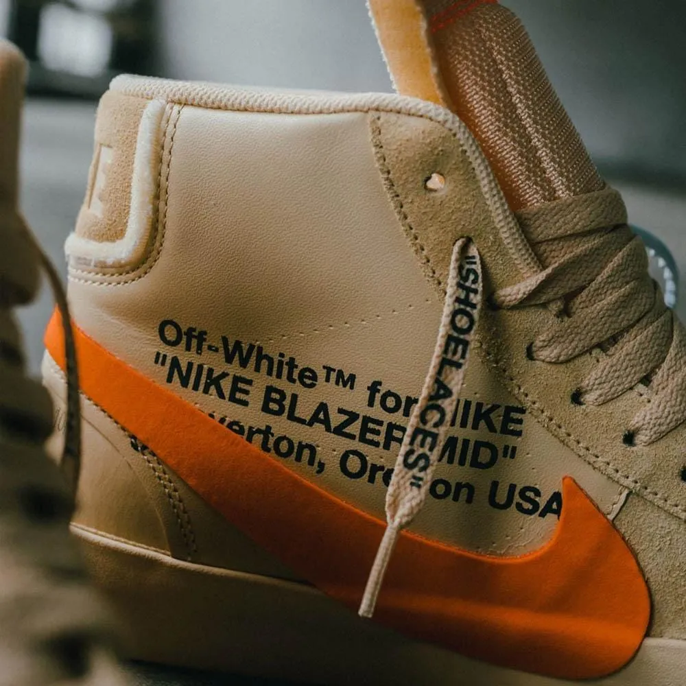 Off-White x Nike Blazer Orange SPOOKY PACK