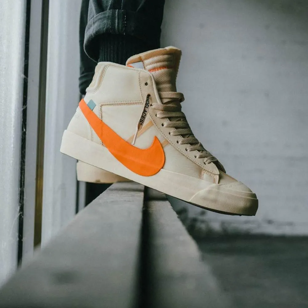 Off-White x Nike Blazer Orange SPOOKY PACK