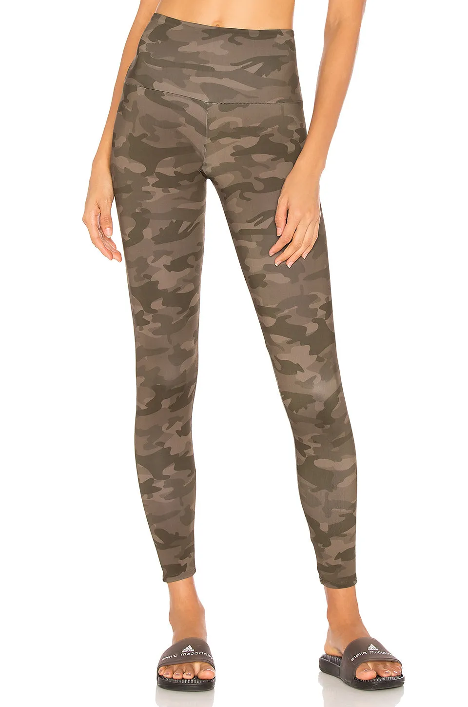 Onzie High Rise Green Camo Leggings