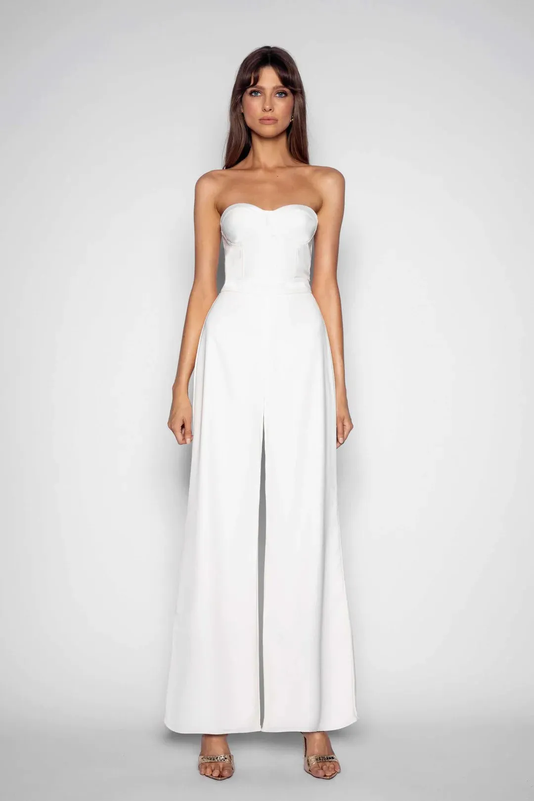 Skye Jumpsuit - White