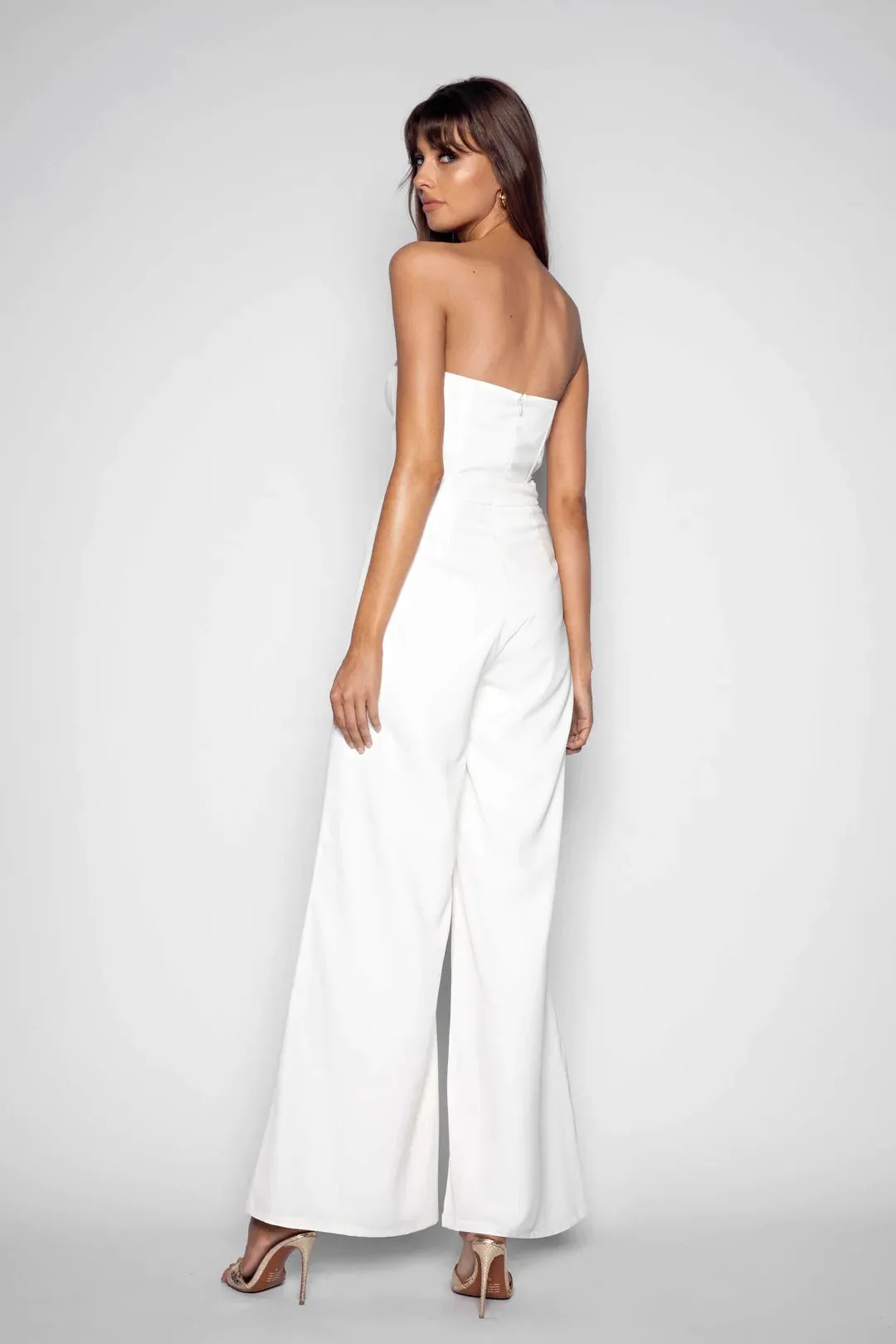 Skye Jumpsuit - White